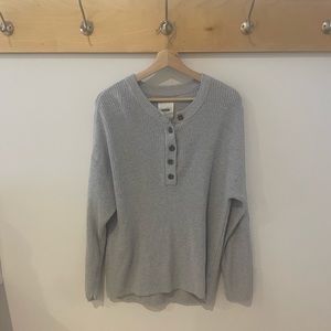 Aerie button sweater